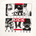 Miniatyrbild 2 av 2: INXS T Shirt KICK Tour 1988 Official Mens White