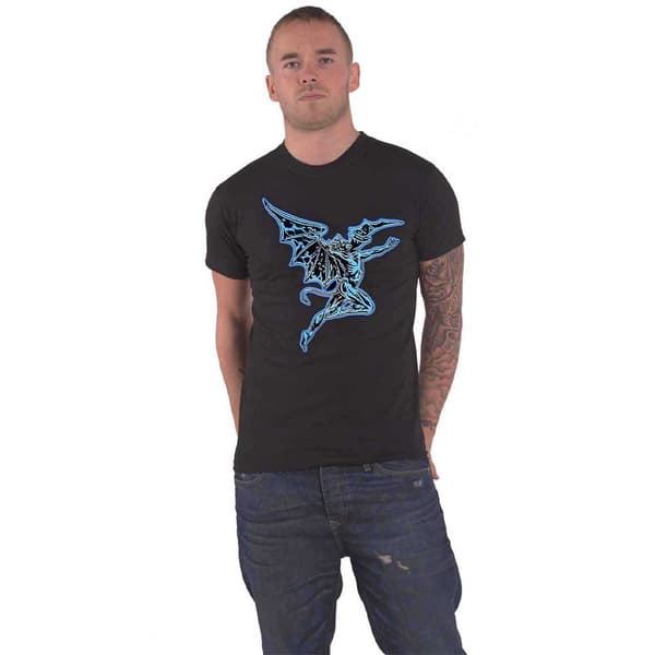 Black Sabbath T Shirt Lightning Henry Band Logo Official Mens Black