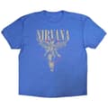 Miniatyrbild 3 av 4: Nirvana T Shirt In Utero Band Logo Official Unisex Light Blue