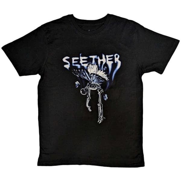Seether Unisex T-Shirt: Dead Butterfly (XX-Large)