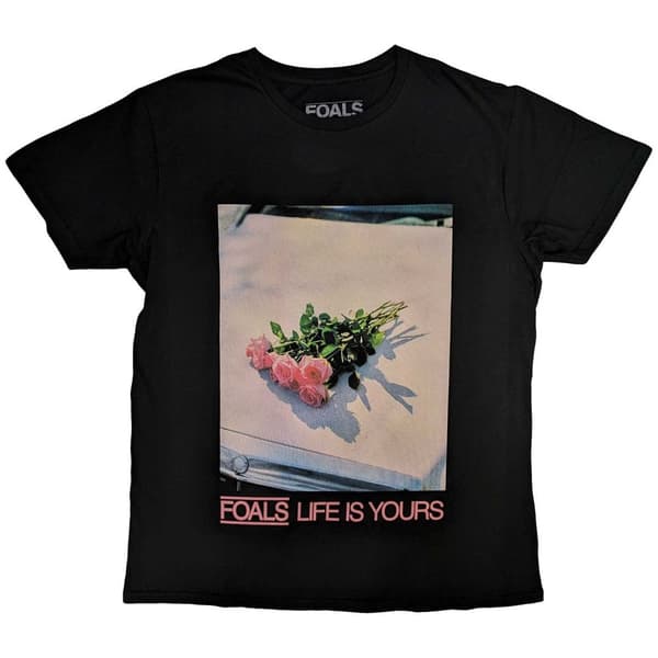 Foals Unisex T-Shirt: Life Is Yours (Large)