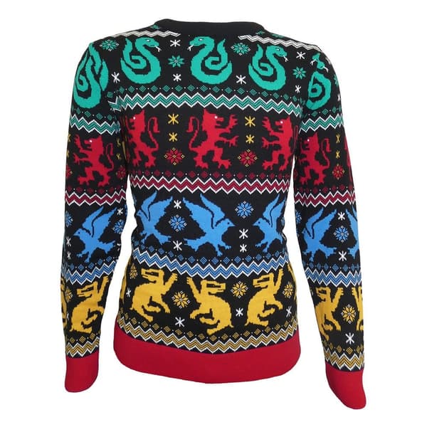 Harry Potter Sweatshirt Christmas Jumper Houses (XL)