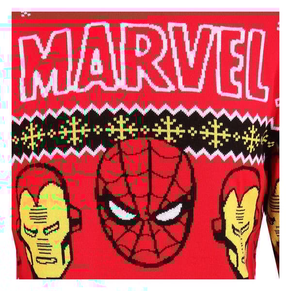 Marvel Comics Sweatshirt Christmas Jumper Face´s (S)