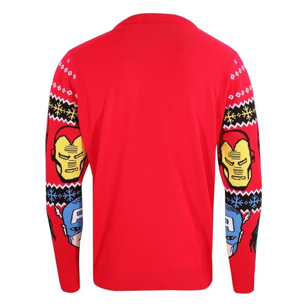 Marvel Comics Sweatshirt Christmas Jumper Face´s (S)