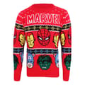 Miniatyrbilde 1 av 4: Marvel Comics Sweatshirt Christmas Jumper Face´s (S)