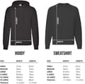 Miniatyrbilde 3 av 3: Pokemon Hooded Sweater Pikachu Line Art (S)