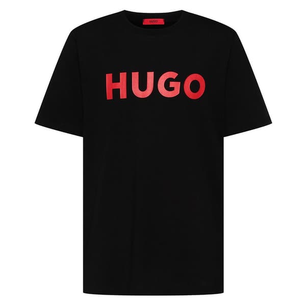 Hugo Kortärmad T-shirt Med Rund Hals Dulivio Svart XL Man