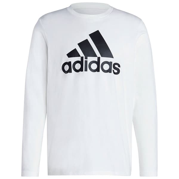 Adidas Långärmad T-shirt Bl Sj Vit M / Regular Man