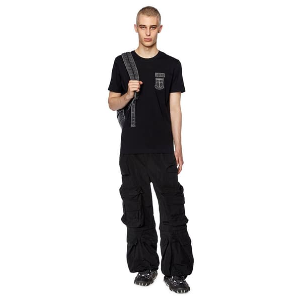 Diesel Kortärmad T-shirt Diegor K67 Svart XL Man
