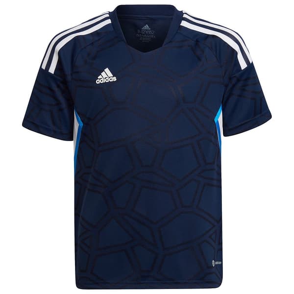 Adidas Kort Ärm T-shirt Condivo 22 Md Blå 7-8 Years