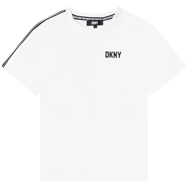 Dkny Lyhythihainen T-paita D25e18 Valkoinen 10 Years