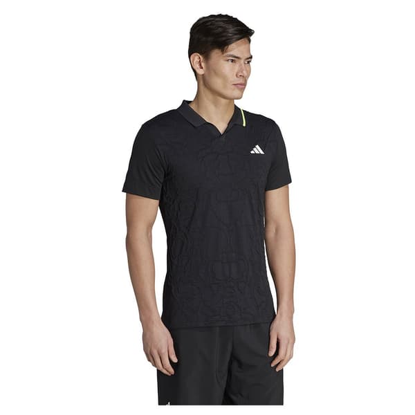 Adidas Kortärmad Piké Aeroready Freelift Pro Svart M Man