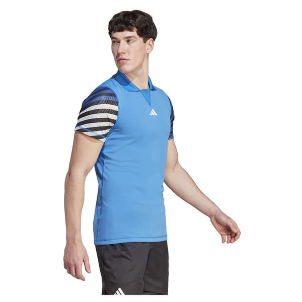 Adidas Kortærmet Polo Heat.rdy Freelift Pro Blå M Mand