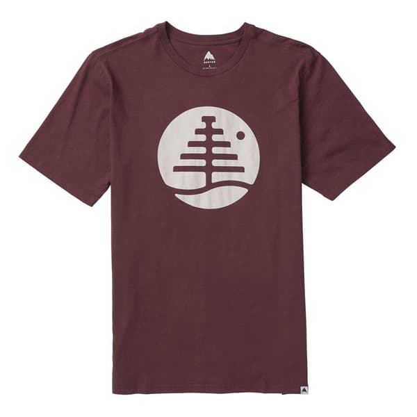 Burton Kortærmet T-shirt Family Tree Rød S Mand