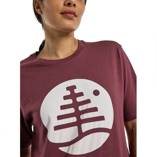 Burton Kortærmet T-shirt Family Tree Rød S Mand