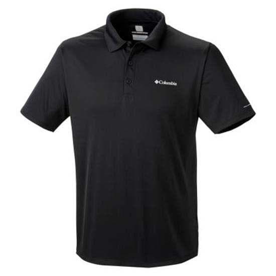Columbia Kortærmet Poloshirt Zero Rules Sort S Mand