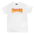 Miniatyrbild 1 av 2: Thrasher Kortärmad T-shirt Flame Gul M Man