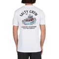 Miniatyrbild 2 av 3: Salty Crew Kortärmad T-shirt Fishing Charters Prem Vit S Man