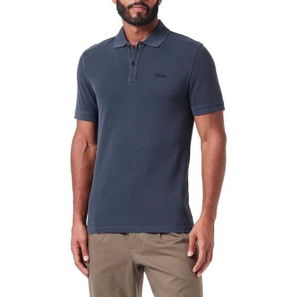 Boss Prime Polo Blå L Man