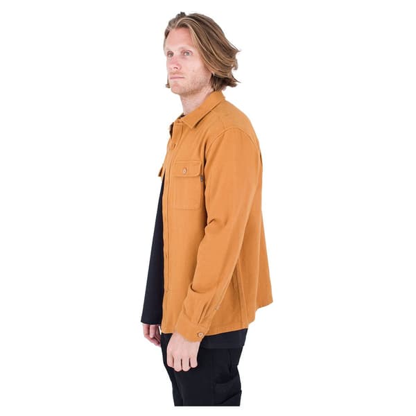 Hurley Pitkähihainen Paita Santa Cruz Twill Oranssi L Mies