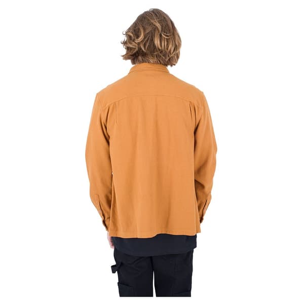 Hurley Pitkähihainen Paita Santa Cruz Twill Oranssi L Mies