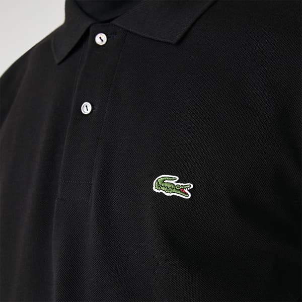 Lacoste Lyhythihainen Poolopaita Caiman Musta S Mies