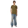Miniatyrbild 3 av 3: Diesel Kortärmad T-shirt Diegor K67 Brun L Man