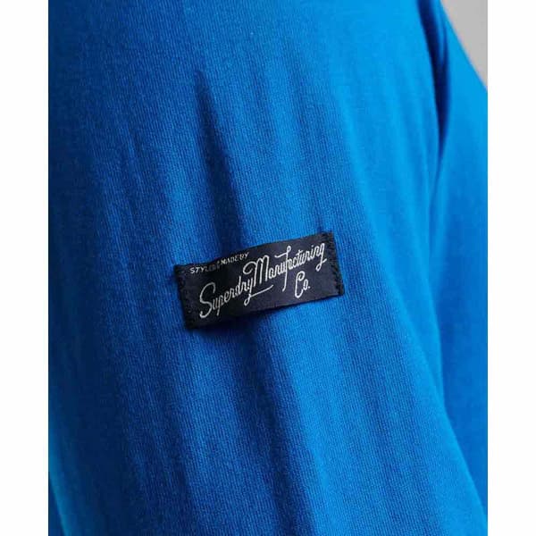 Superdry Långärmad T-shirt Vintage Vl Seasonal Blå XL Man