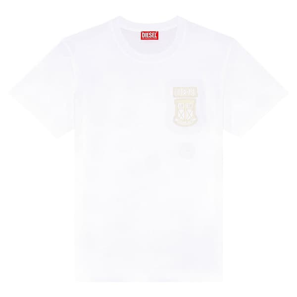 Diesel Kortærmet T-shirt Diegor K67 Hvid XL Mand