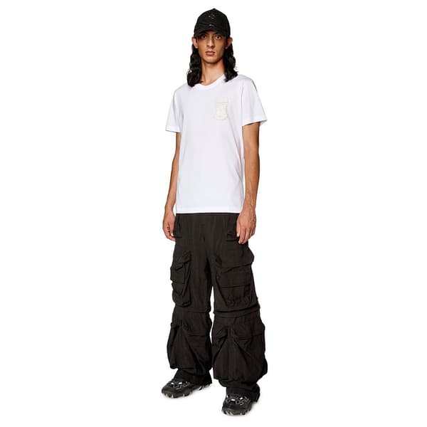 Diesel Kortærmet T-shirt Diegor K67 Hvid XL Mand