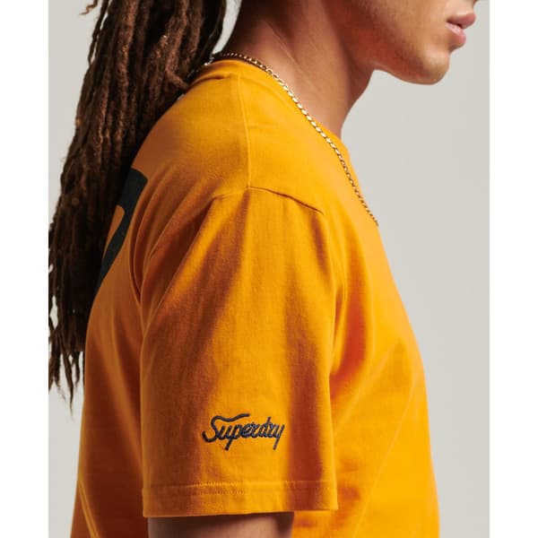 Superdry T-paita Vintage Collegiate Oranssi S Mies