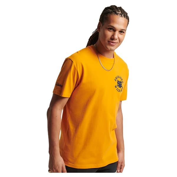 Superdry T-paita Vintage Collegiate Oranssi S Mies