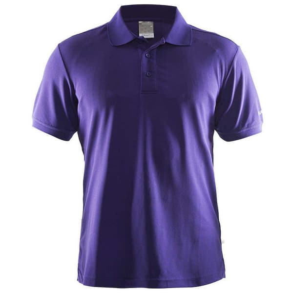 Craft Lyhythihainen Poolo Classic Pique Violetti L Mies