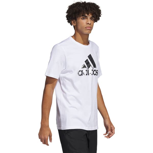 Adidas Sportswear Kortärmad T-shirt Power Logo Ft Vit L / Regular Man