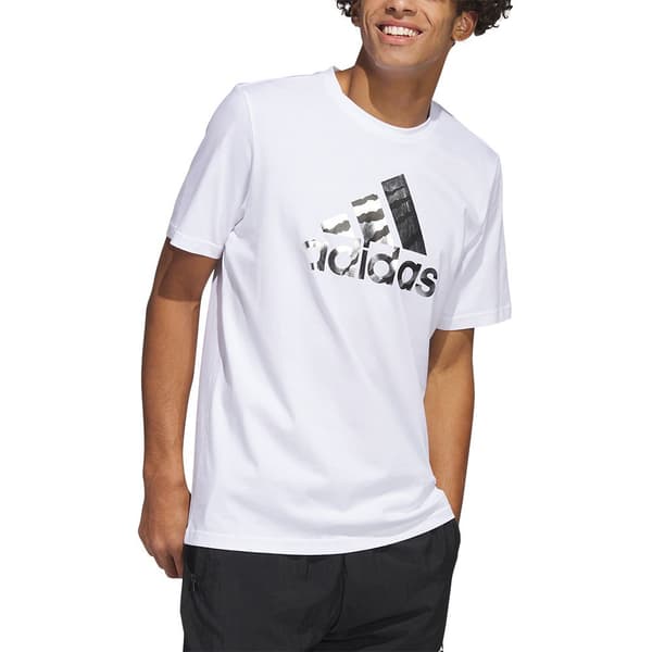 Adidas Sportswear Kortärmad T-shirt Power Logo Ft Vit L / Regular Man