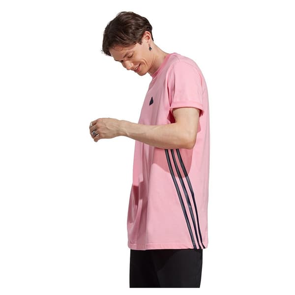 Adidas Sportswear Lyhythihainen T-paita Fi 3s Pinkki S / Regular Mies