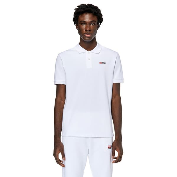 Diesel Kortærmet Polo Smith Hvid 2XL Mand
