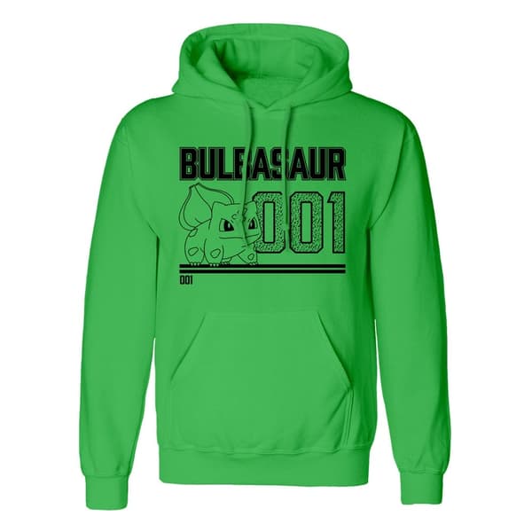 Pokémon: Hooded Sweater - Bulbasaur  Line Art (L)