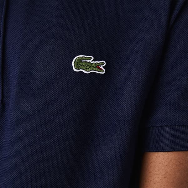 Lacoste Tiukka Lyhythihainen Poolopaita Petit Piqué Sininen S Mies