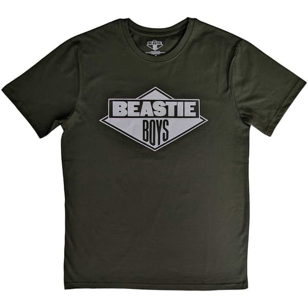 The Beastie Boys Unisex T-Shirt: Black & White Logo (Large)
