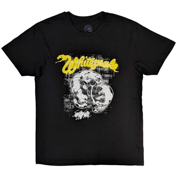 Whitesnake Unisex T-Shirt: Graffiti (Large)