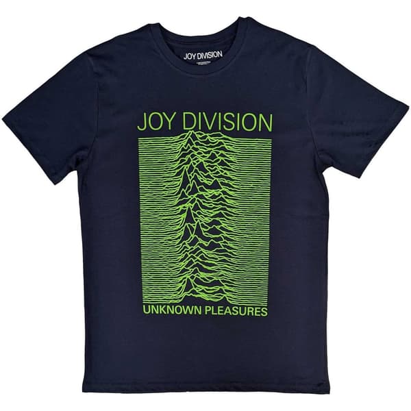 Joy Division Unisex T-Shirt: Unknown Pleasures FP (Medium)