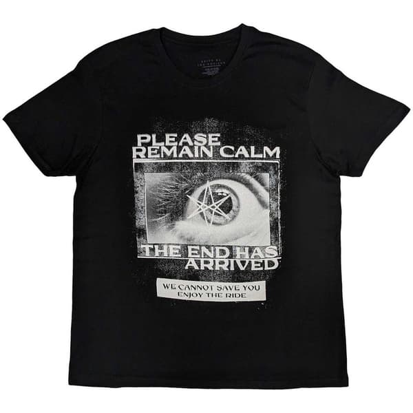 Bring Me The Horizon Unisex T-Shirt: Remain Calm FP (Small)