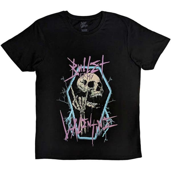 Bullet For My Valentine Unisex T-Shirt: Thrash Skull (Large)