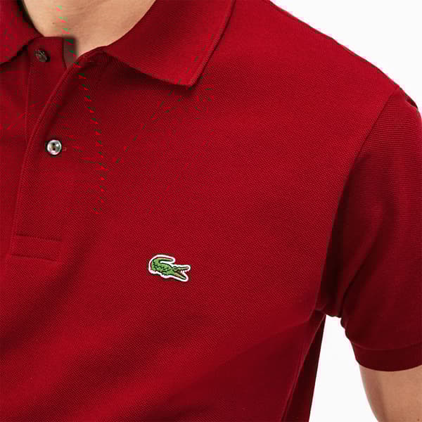 Lacoste Kortärmad Pikétröja Best Röd S Man