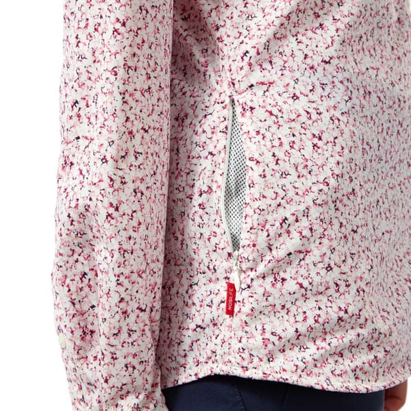 Craghoppers Lang Ærmet Skjorte Nosilife Fara Rosa 12 Kvinde