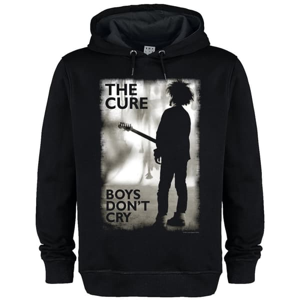 Cure: Amplified Vintage Black Hoodie - Boys Don't Cry (XX-Large)