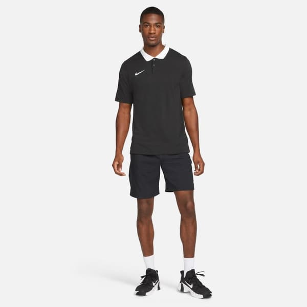 Nike Kortærmet Polo Dri Fit Park Sort S Mand