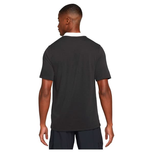 Nike Kortærmet Polo Dri Fit Park Sort S Mand