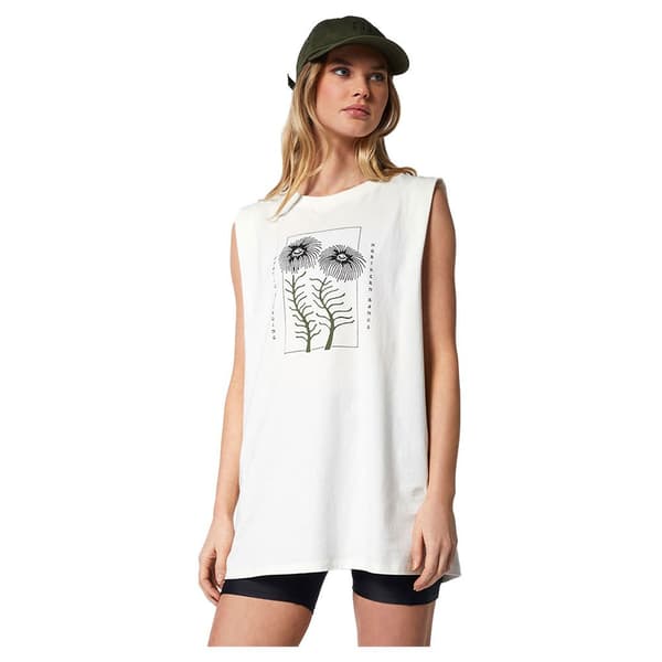 Mystic Kortärmad T-shirt Sea Lily Vit S Kvinna